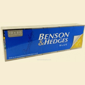 Benson & Hedges King Size Blue Cigarettes From Mysmokingshop Tobacconist UK